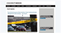 Desktop Screenshot of coconutbreeze.com